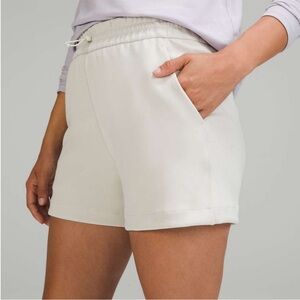 Lululemon Softstreme High-Rise Short White Opal Sz 2